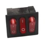 دكمة زيتية اكوستار احمر ثلاثية 55856