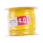 سنكل السويدي  ستراند اصفر ELSEWEDY CABLE 4 MM 91.4 mtr