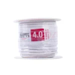 سنكل السويدي  ستراند ابيض ELSEWEDY CABLE 4 MM 91.4 mtr