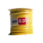 سنكل السويدي شعري  اصفر. ELSEWEDY CABLE 6 MM 91.4 mtr