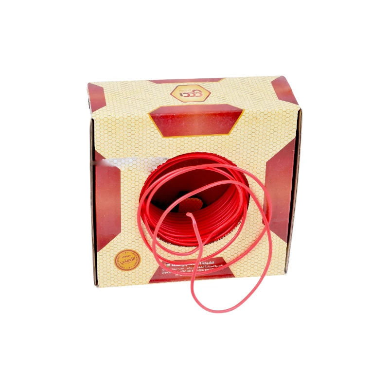 سنكل اردني احمر  1.5 ملم  الذهبية  gcci  91.4mtr