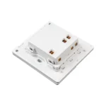 سويج ثنائي ML -C3-P WHITE 2GANG 1 WAY WH - الصورة 2