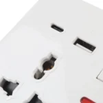 سويج بلك مع شاحن هاتف ML -C3-P WHITE WH USB+TYBE C بدون ضمان - الصورة 2