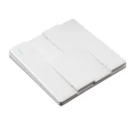 سويج رباعي ML -C3-P WHITE 4GANG 1 WAY WH