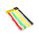 حزام ربط ملون 60 حبة 56A-134 - 100+150+200MM