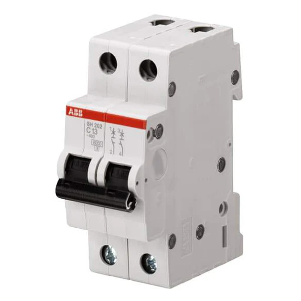 منجر ثنائي ABB SH202-C63  MCB 2POLE 2*63 AMP