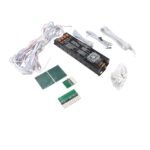 منظومة درج متحسس بيانو 20 باية مع  الاسلاك والحساس ومحولة 24 فولت والانارة البروفايل مع الضوء  RAJ  R3500