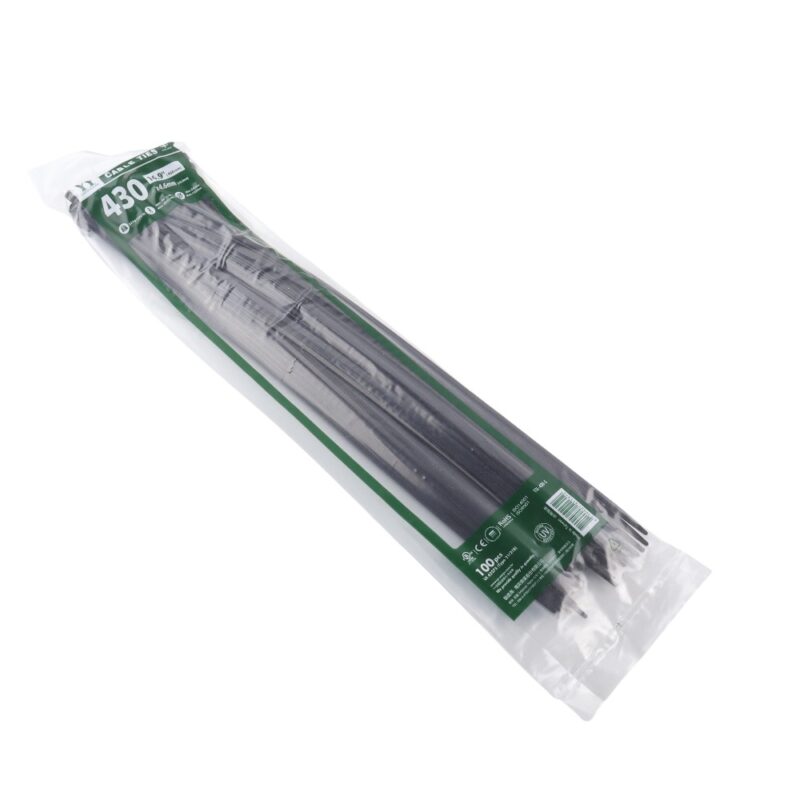 حزام ربط 29 سم تايوان 290MM-4.6 MM اسود