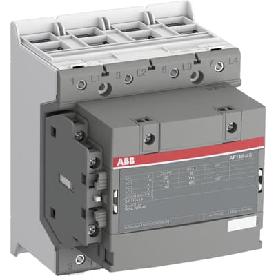 كونتكتر رباعي كويل متغير ABB KW AF16-40 / 35AMP / 4 POLE