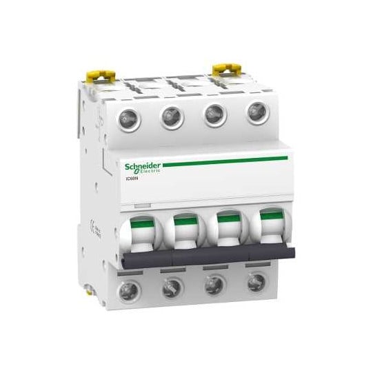 منجر رباعي شنايدر A9F74463 ACTI9 IC60N 4P 63A schneider