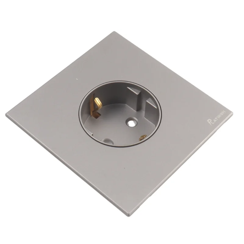 سوكت شوكو ثنائي متصل 16 امبير ثنائي PLATINUM - GRY