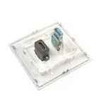 ⁦سوكت متصل  PLATINUM - GRY  HDMI⁩ - الصورة ⁦2⁩