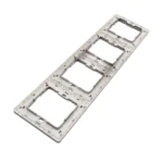 ⁦اطار رباعي متصل   PLATINUM - BLACK+ GOLD  GB⁩ - الصورة ⁦3⁩