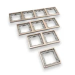 ⁦اطار ثلاثي متصل  PLATINUM - BLACK+ GOLD  GB⁩ - الصورة ⁦3⁩