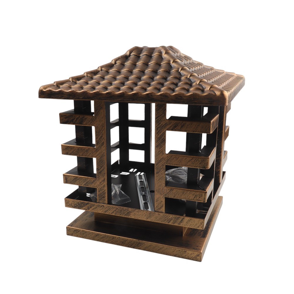 25 - 10-15 (22) فانوس دنكة كوخ ذهبي صغير BG 803/250 - الصورة 1