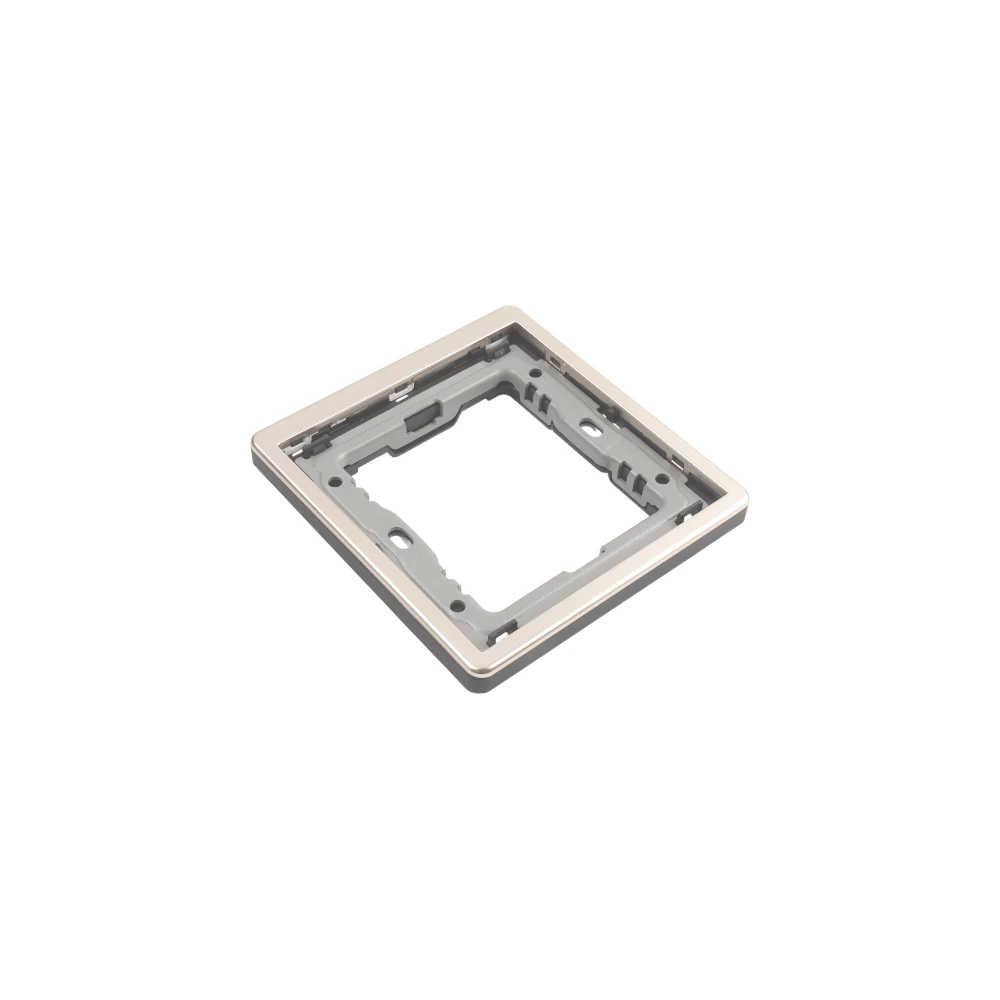 12 ------29 (3) اطار مفرد مربع متصل PLATINUM - WH+GD - الصورة 1