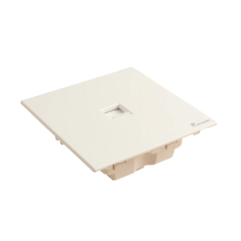 سوكت انترنت مفرد متصل PLATINUM - WH