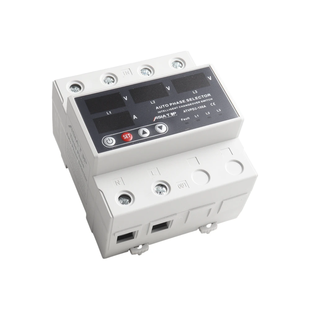 IMG_2814 (12) سلكتر الكتروني ASIA TOP 100 AMP 3 POLE - الصورة 1