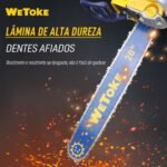 ⁦منشار اشجار سلسلة البنزين WETOKE  WG010002⁩ - الصورة ⁦10⁩
