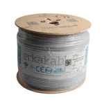 واير انترنت تركي مقاوم للحريق رصاصي  ERKA CAT6 - U/UTP-( HF )  رقم 6