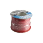 ⁦واير انترنت تركي مسلح ERKA CAT6  // SFTP //   رقم 38  احمر RED اللفة 90 متر⁩ - الصورة ⁦2⁩