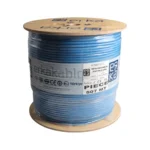 واير انترنت تركي مسلح ERKA CAT6 A // SFTP // = HF =  رقم 99  ازرق مميز مقاوم للحريق 23AWG  حرف A  الطول 500 متر