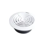 غلاف نهاية انبوب 6 انج ابيض HOROZ 095 013 0006  6INCH WHITE AIR GRILL