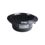 ⁦غلاف نهاية انبوب 6 انج اسود HOROZ 095 012 0006  6INCH BLACK AIR GRILL⁩ - الصورة ⁦2⁩