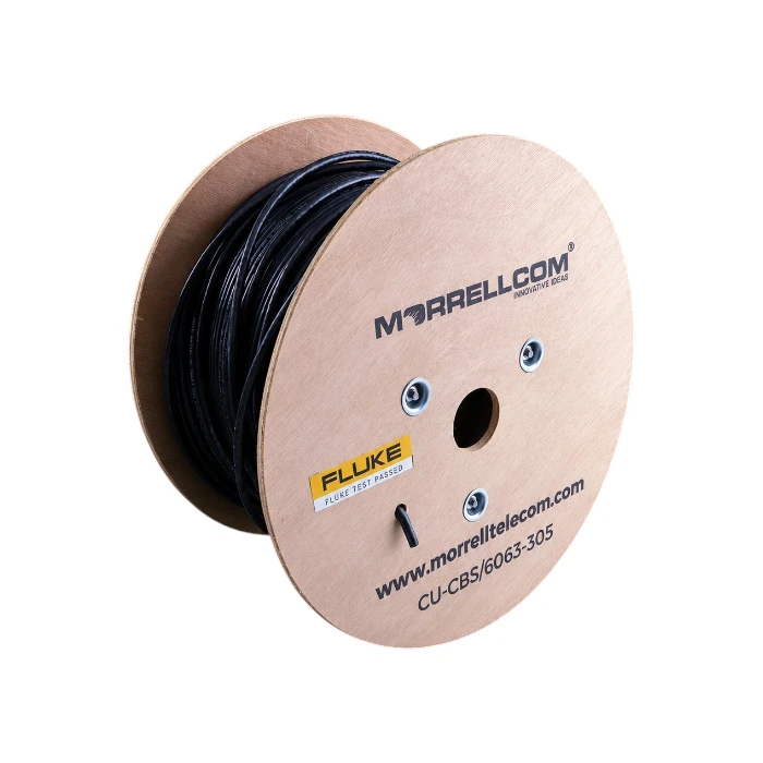 واير انترنت 305 متر  SFTP 6063- MORREL  اسود BLACK