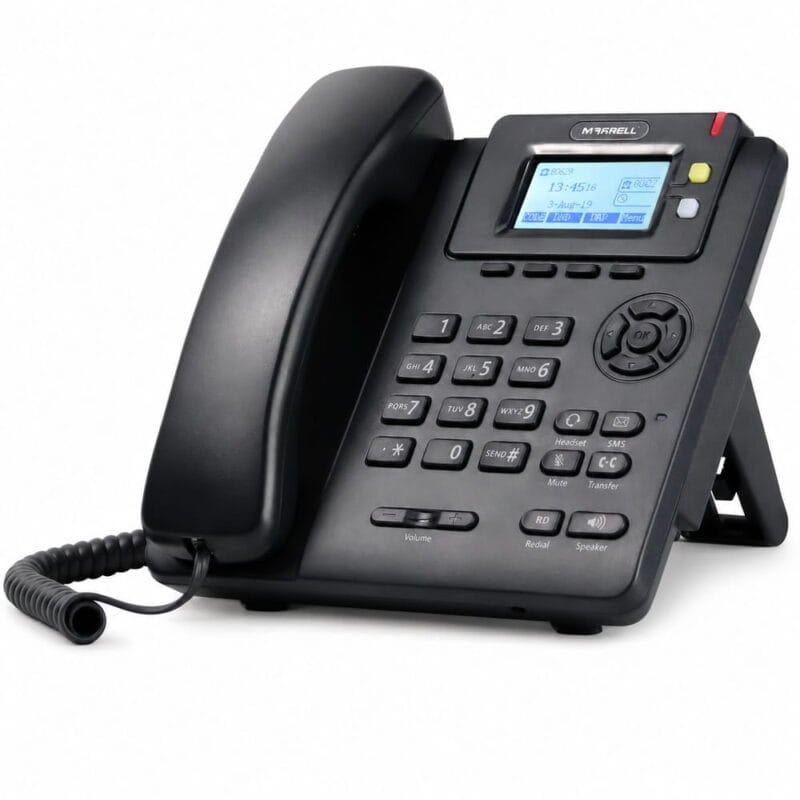 هاتف تلفون ارضي IPTEL-23ACD MORRELL HD SOUND QUALITE السيت 2 قطعة
