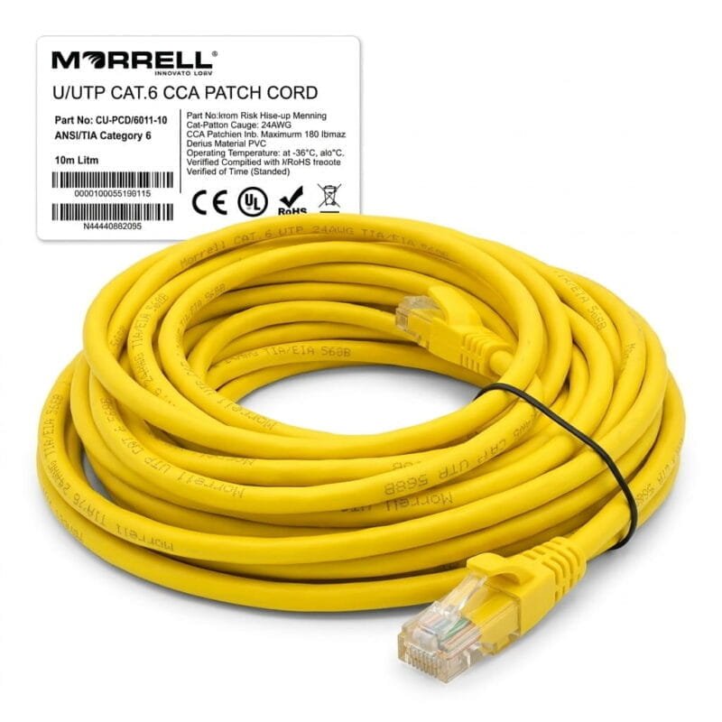 واير انترنت 10متر MORRELL CU-PCD/6011-10 UTP
