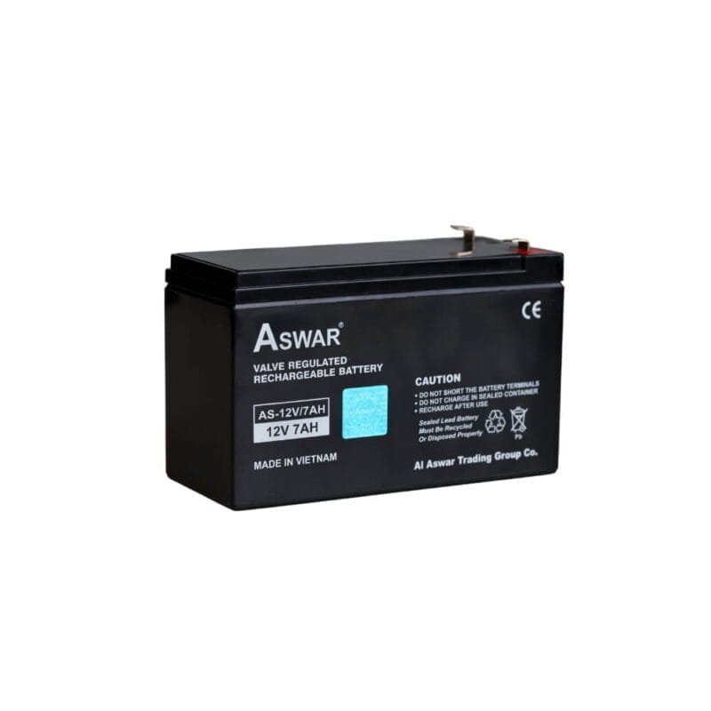 بطارية اسوار ASWAR 12V-7A