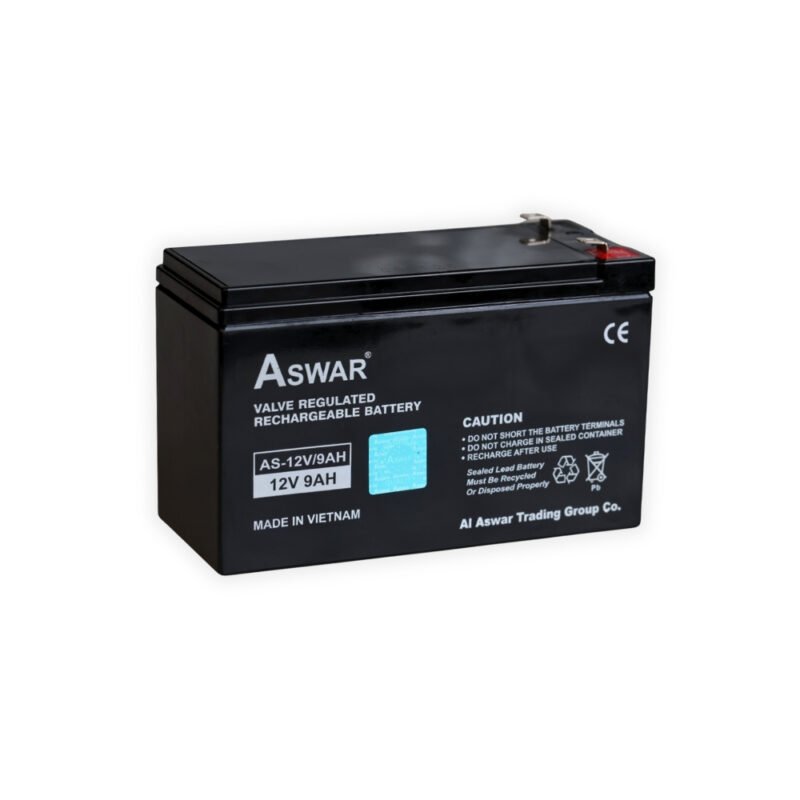 بطارية اسوار ASWAR 12V-9A