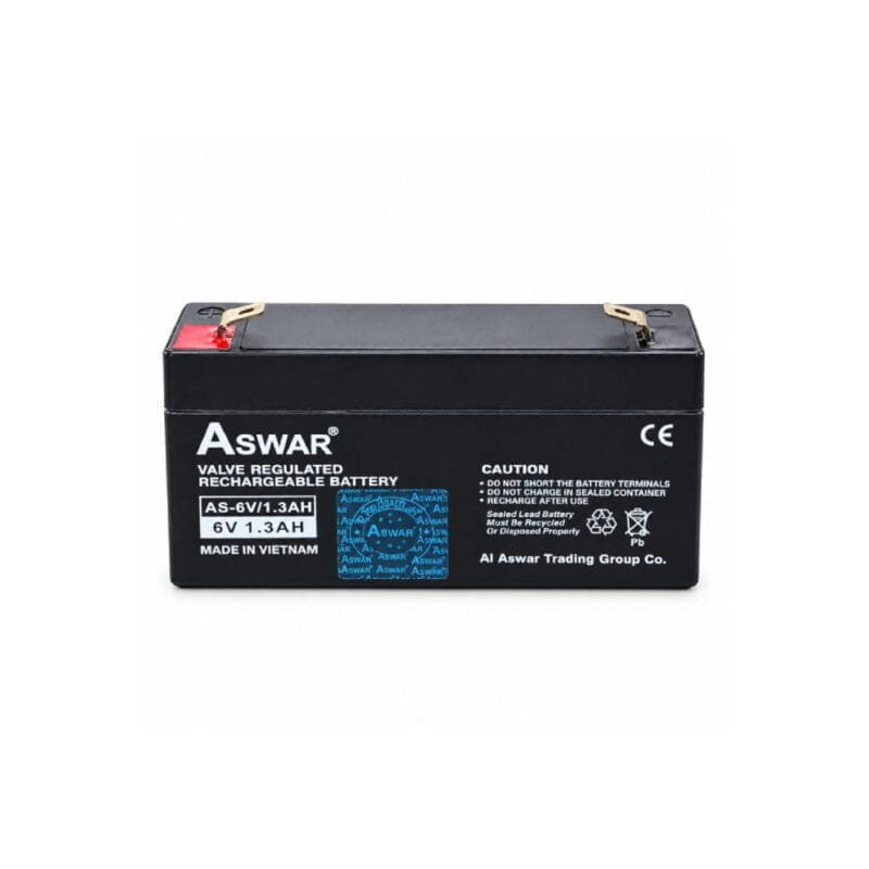 بطارية اسوار ASWAR 6V-1.3A