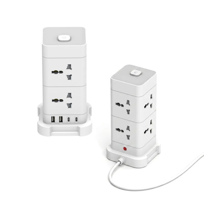 سيار اسوار 5 متر 8 بلك - AS-EXT8P-5M/4USB
