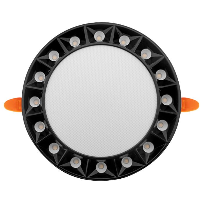 سبوت حديث اسود HOROZ 016 074 0016 16W BK 2CCT HARLEY-16