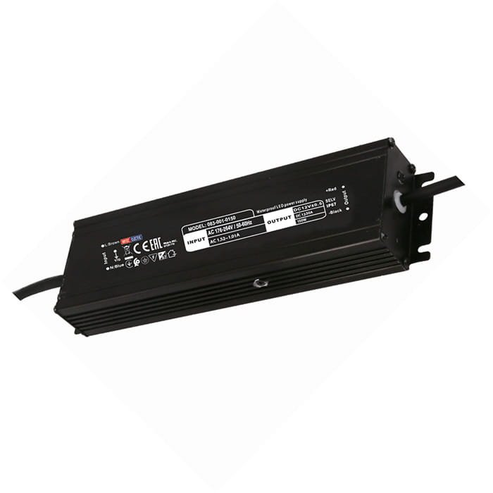 محولة مطرية HOROZ 083 001 0150 150W 12.5A WTRPROOF