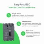 قاطع هوائي شنايدر ثلاثي 3*125 امبير EZC250F3125 Easy Packt 3P 125A schneider